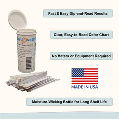 Bartovation strips next to ruler for scale, shows compact size and portability benefit