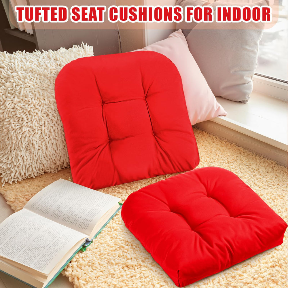 Barydat cushion used with outdoor dining set improving seat comfort