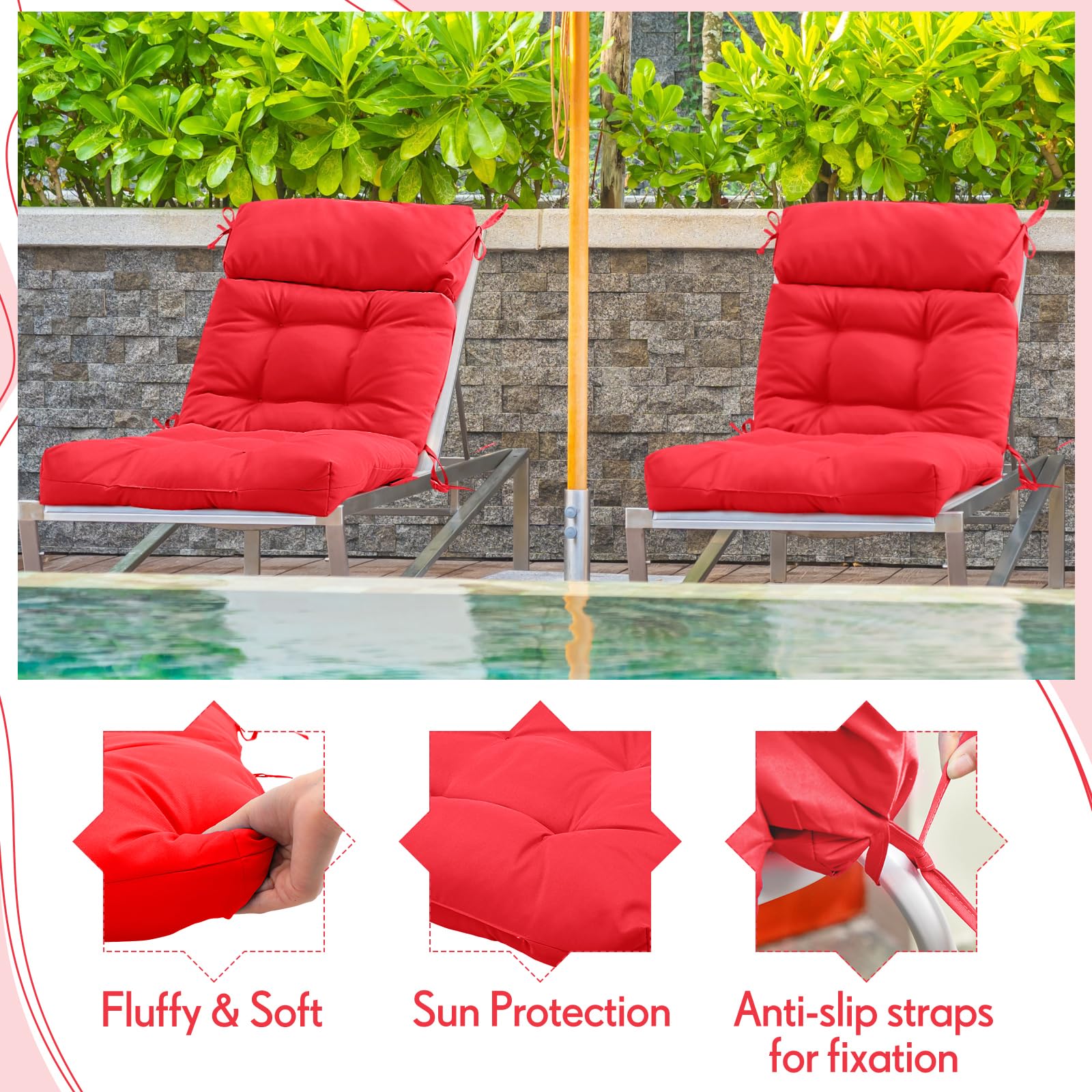 Barydat side profile showing seat and back length for full-chair comfort