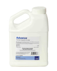 BASF Advance front label view showing granules and key benefits for targeted ant control
