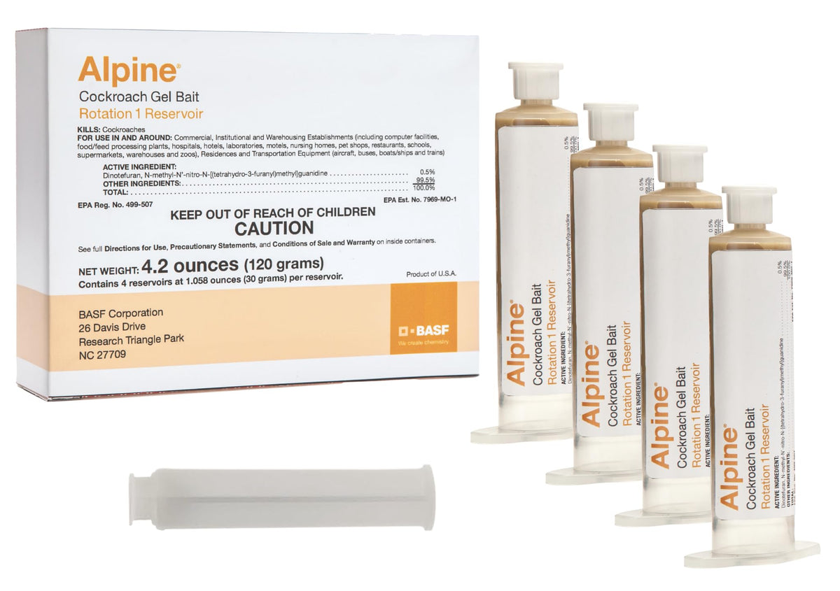 BASF Alpine Rotation 1 front packaging showing 4-pack and benefits