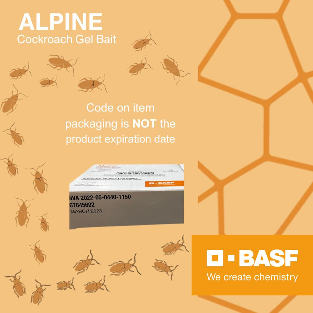 BASF Alpine Rotation 1 syringe close-up applying gel into a crack for targeted control