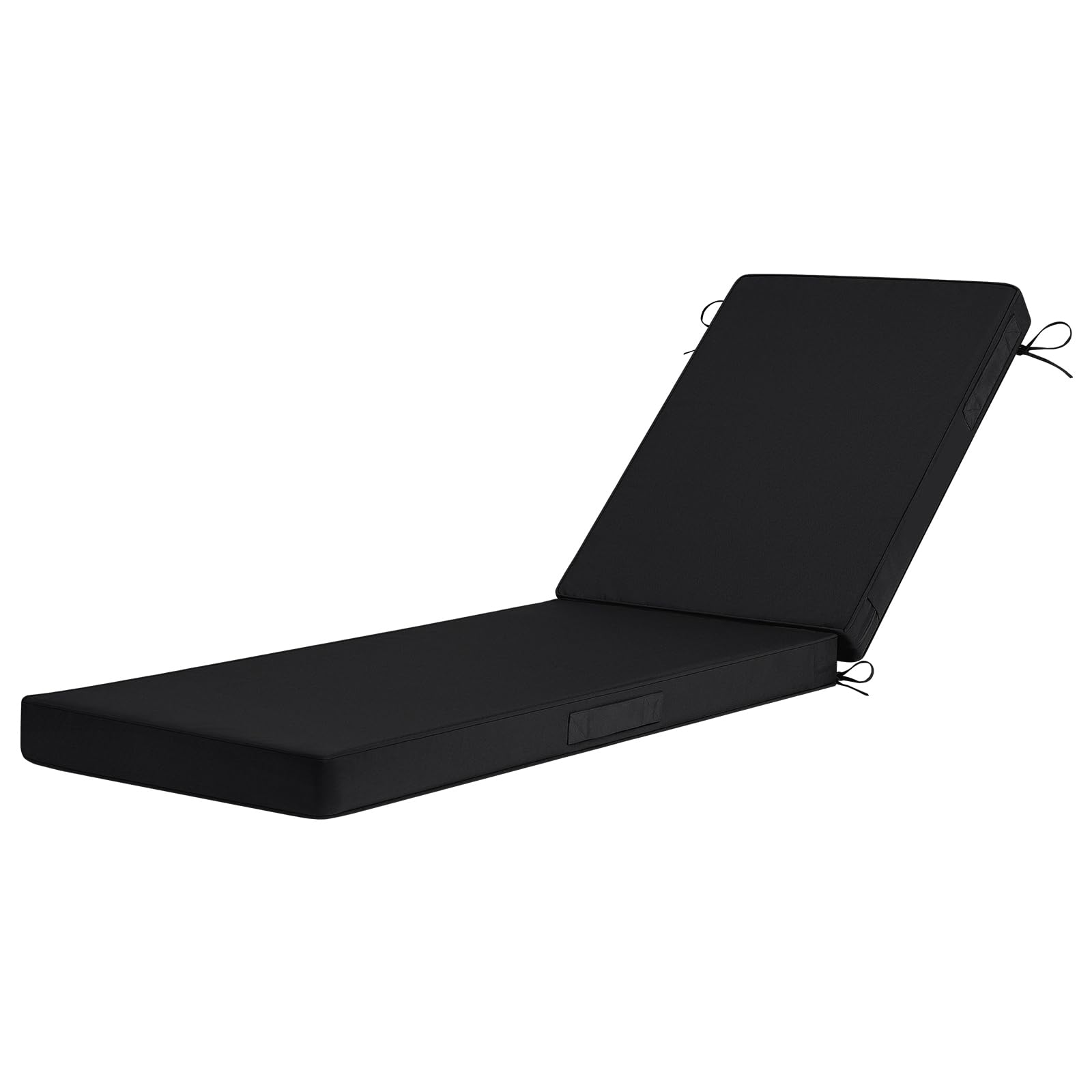 Basic Beyond front view showing full chaise cushion and clean finish for outdoor comfort