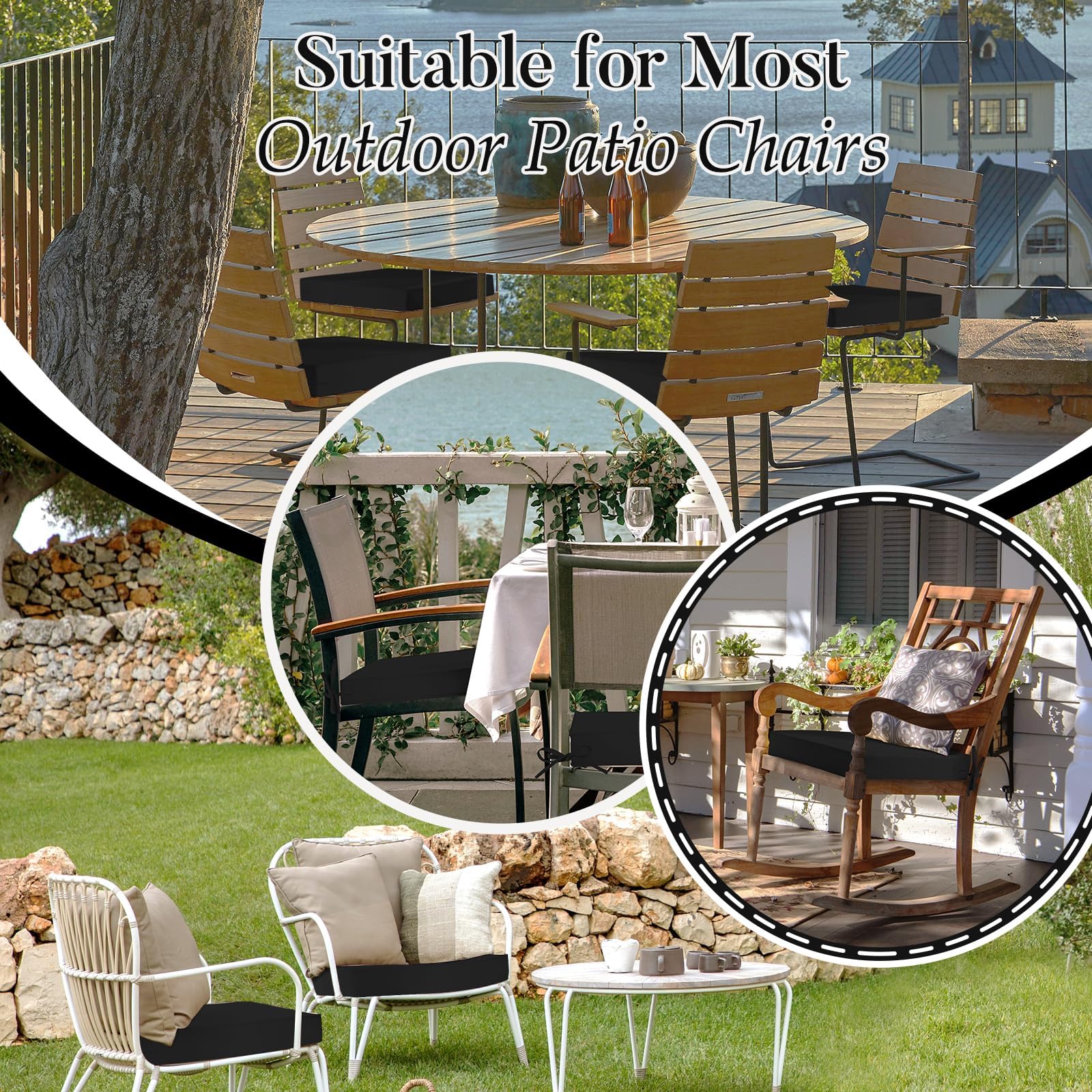 Basic Beyond lifestyle evening patio scene creating cozy outdoor ambiance