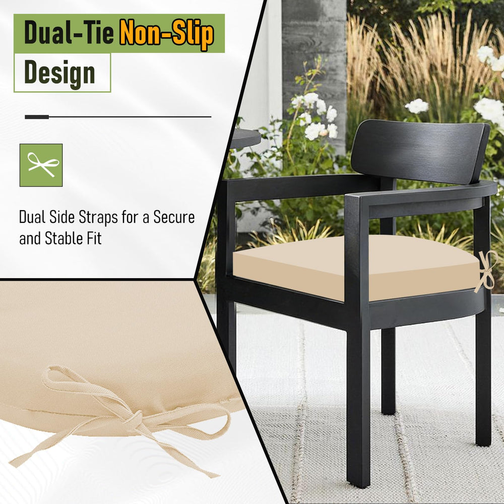 Basic Beyond tie straps detail demonstrating secure attachment and anti-slip benefit
