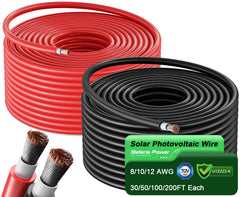 Bateria Power front spool view showing tidy 100ft reels and easy handling benefit