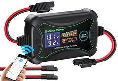 Bateria Power Sunrock 10Pro front panel showing connectors and compact design benefit
