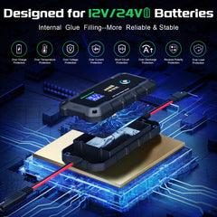 Bateria Power Sunrock 20Pro SAE connector close-up for fast plug-and-play installation