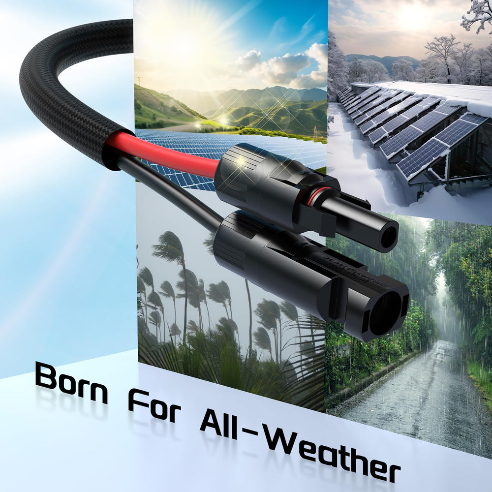 Bateria Power zip ties and accessories organized for neat installation and strain relief