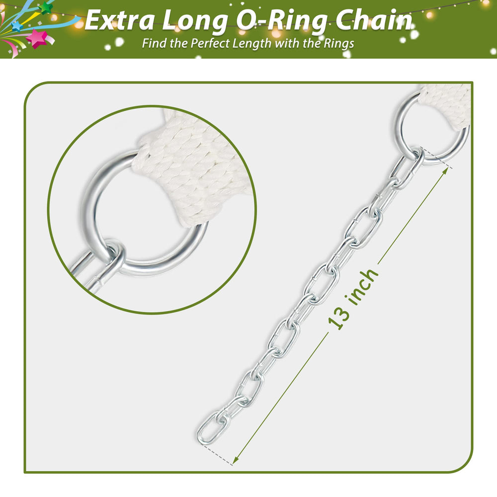 Bathonly adjustable chains and connection ropes for easy fitting to stands