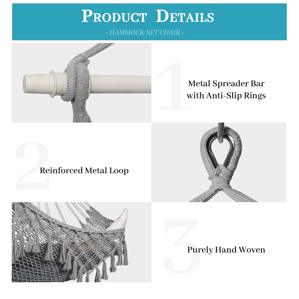 Bathonly metal spreader bar detail showing detachable sections for portability