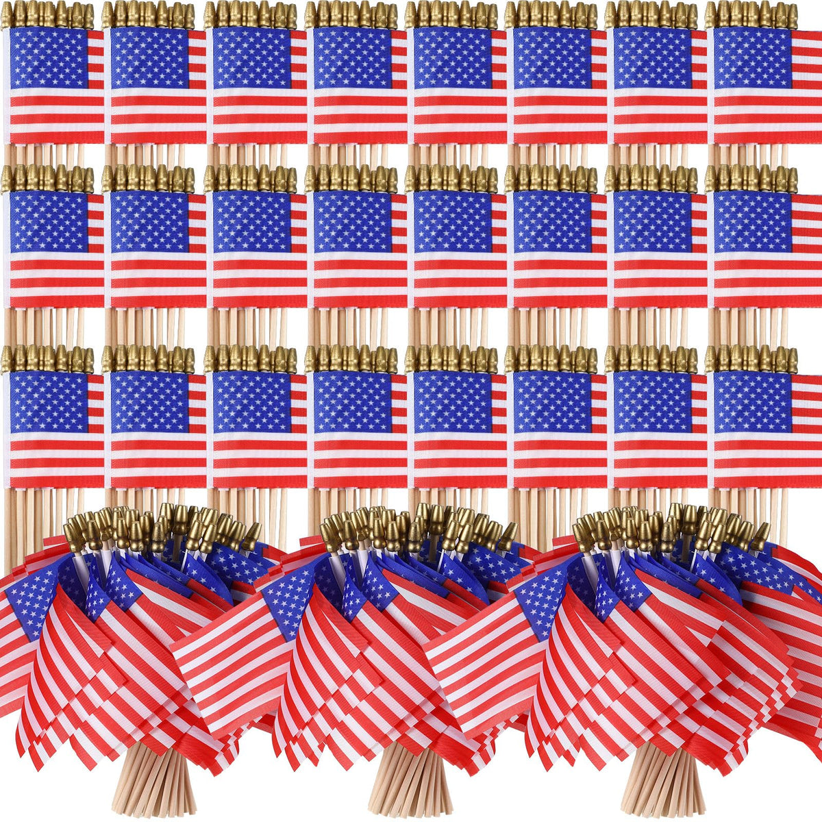 Batiyeer front packaging showing bulk box and flags, great for event organizers