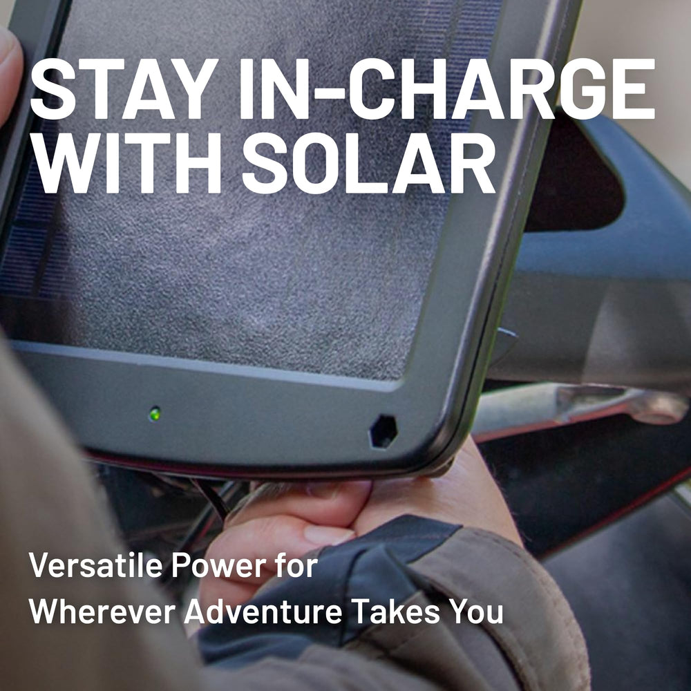 Battery Tender close-up of built-in charge controller benefit: prevents overcharge