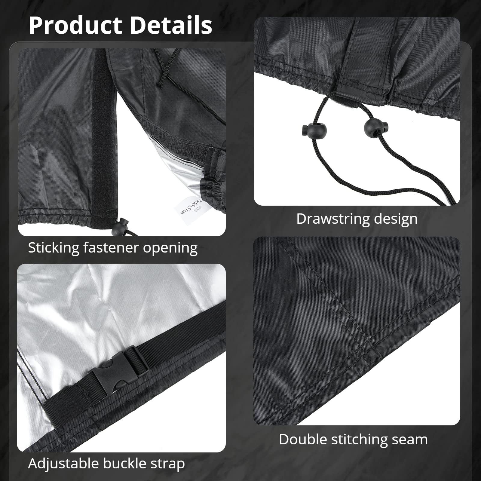BATTIPAW drawstring and buckle for secure wind-resistant fastening