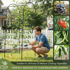 BAXAM side profile placed in raised bed demonstrating compact footprint