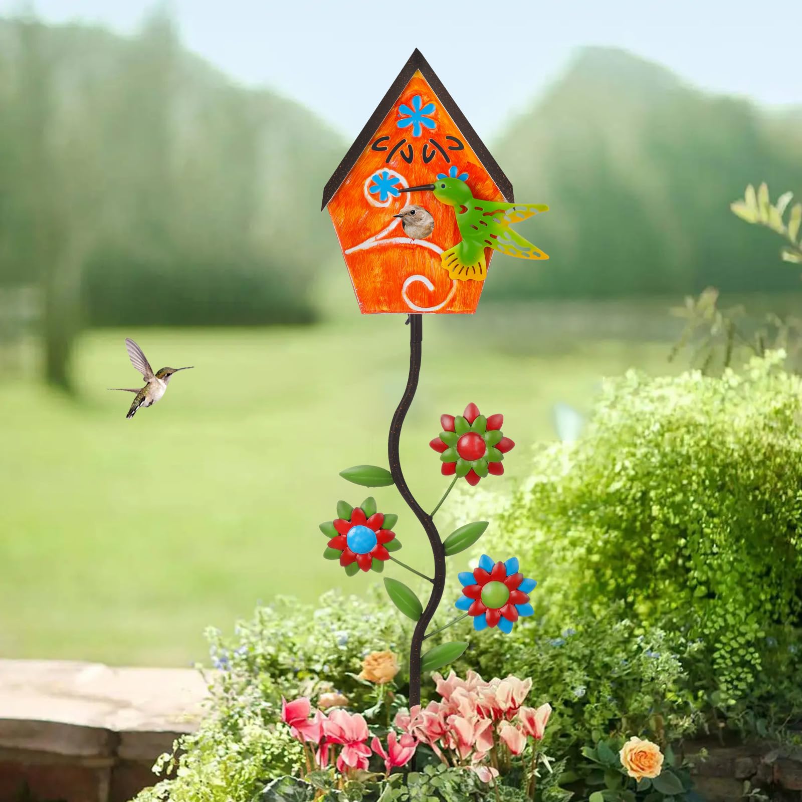 BAYN close-up of hummingbird motif showing decorative detail and charm