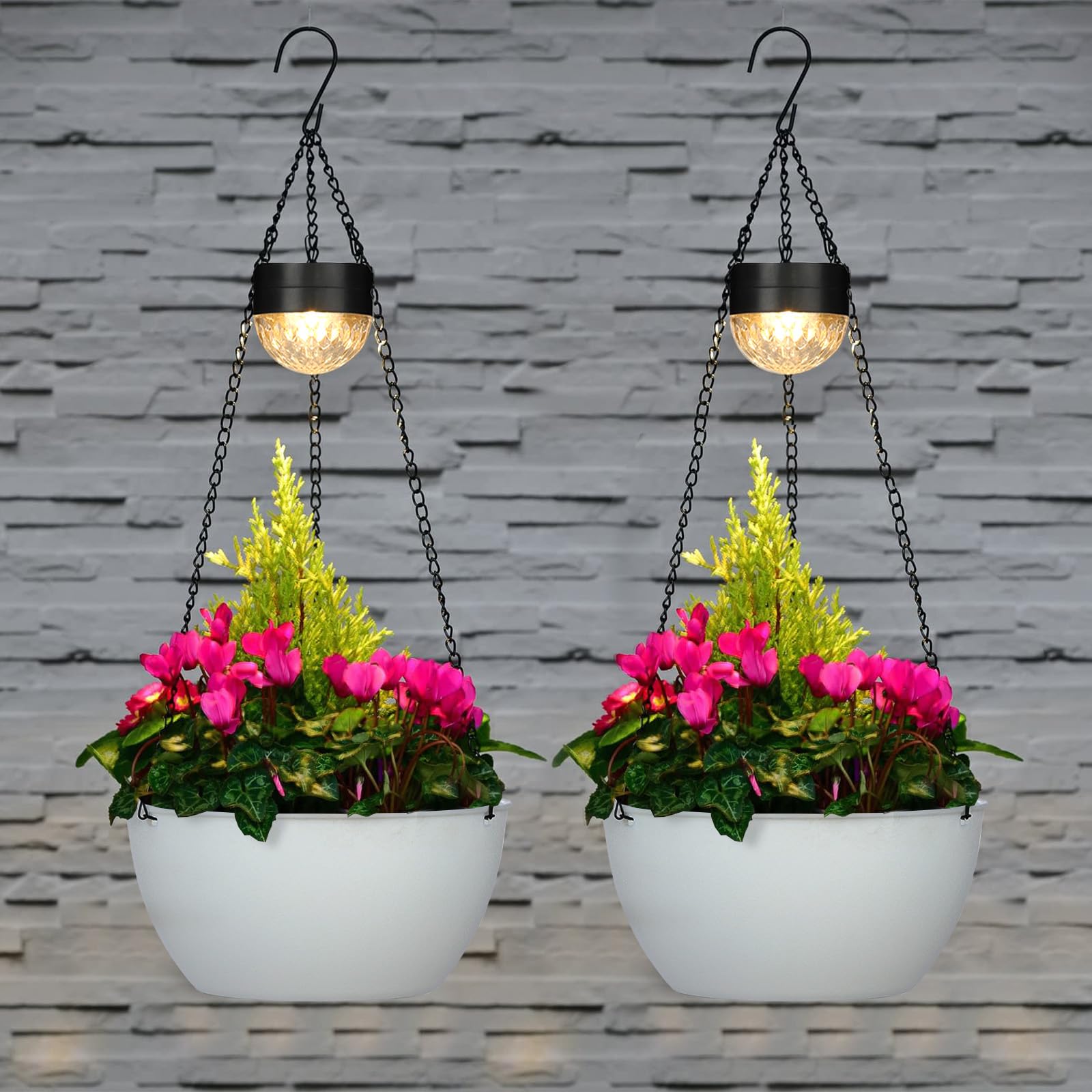 BAYN close-up of white textured planter surface highlighting craft detail and durability