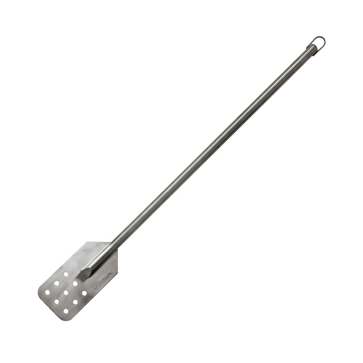 Bayou Classic 42-inch stir paddle front view showing full length and handle, durable performance
