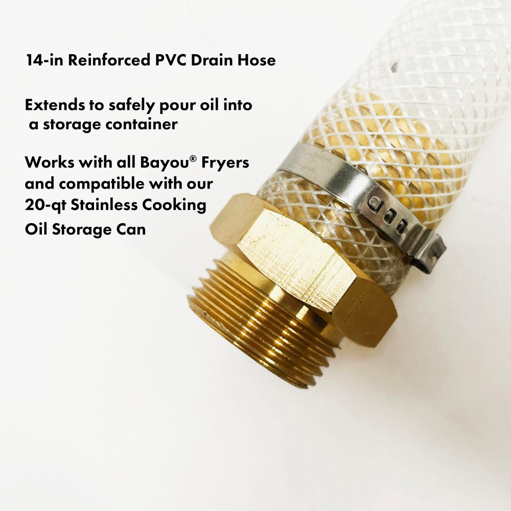 Bayou Classic brass connector closeup ensuring secure leak-free connection