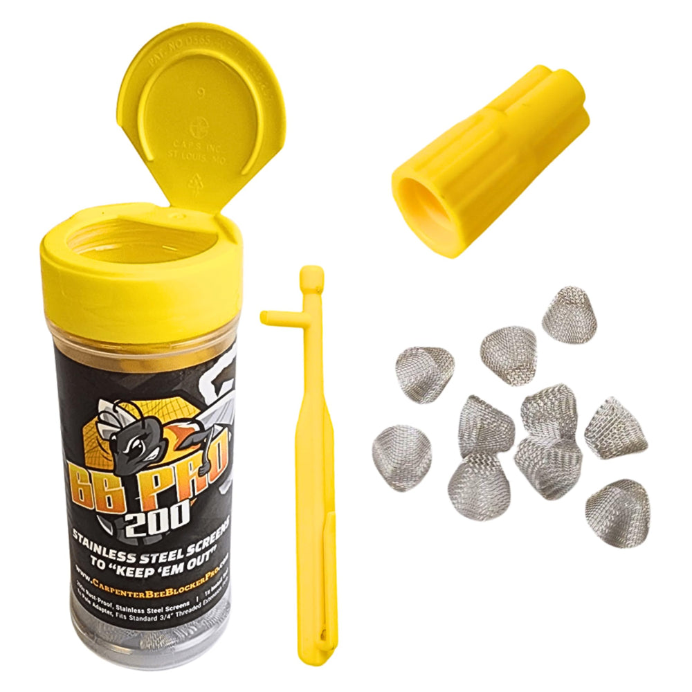 BB PRO front packaging of 200-count trap kit showing contractor pack benefits