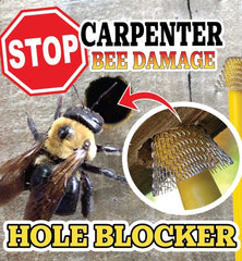 BB PRO close-up of 304 stainless mesh plug showing chew-proof durable material