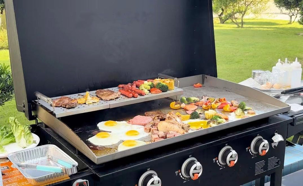 BBQ Future close-up of welds and stainless finish showing durable corrosion resistance