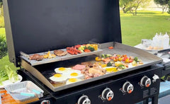 BBQ Future close-up of welds and stainless finish showing durable corrosion resistance