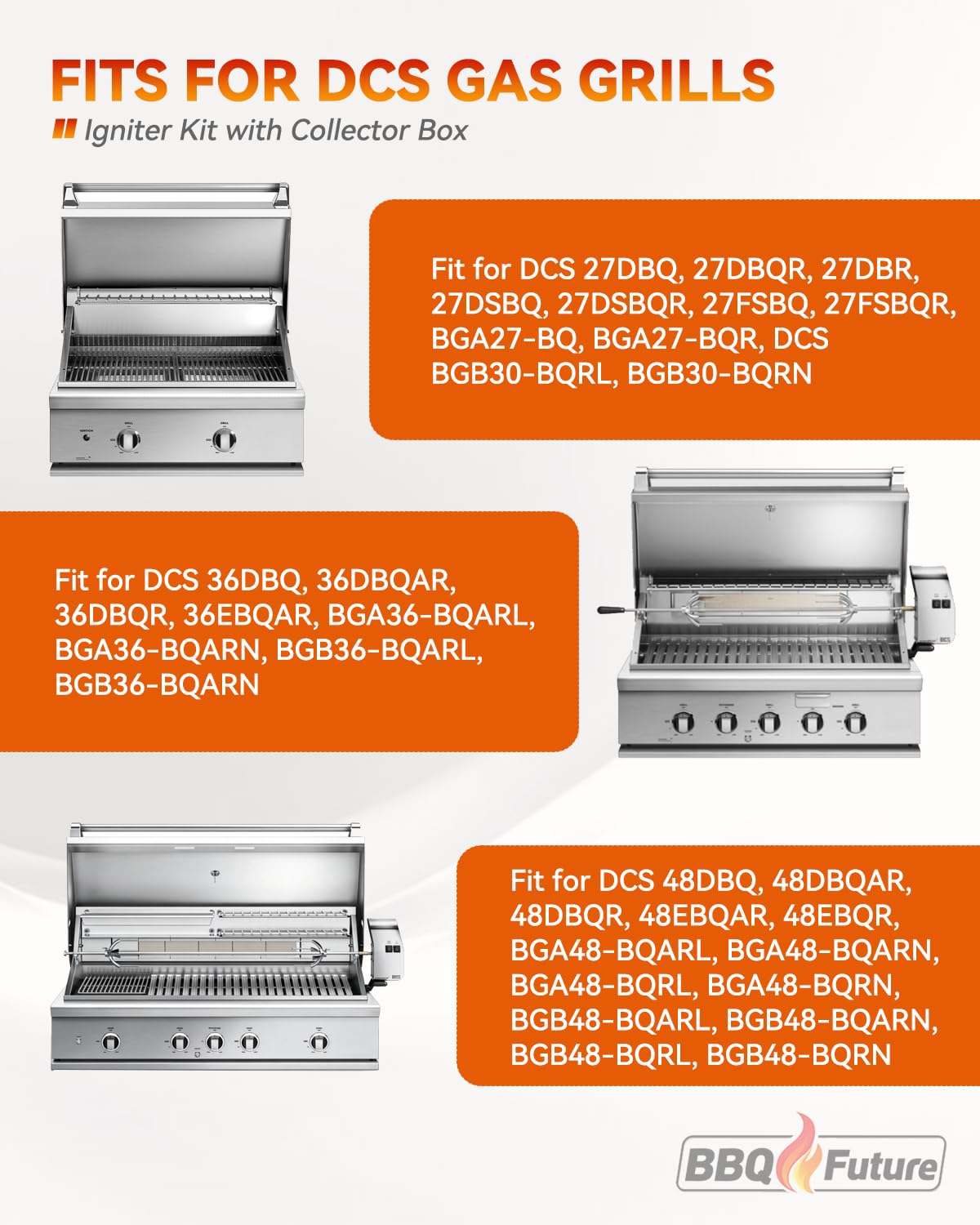 BBQ Future stainless steel electrode close-up highlighting corrosion resistance