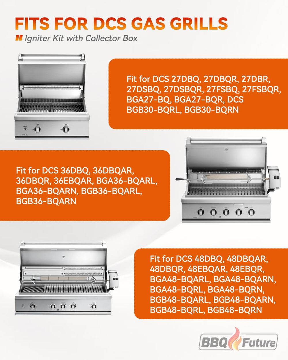 BBQ Future stainless steel electrode close-up highlighting corrosion resistance