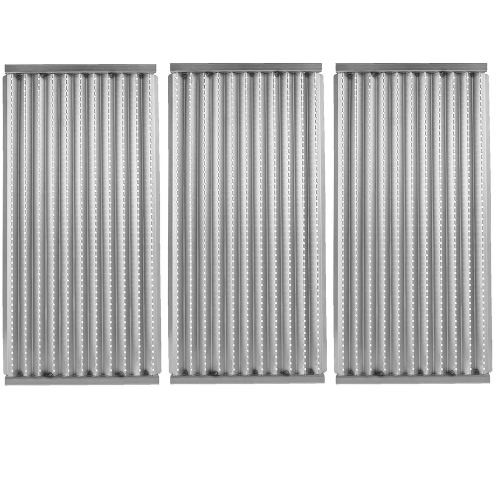 BBQ Future front view of 3-pack emitters showing fit and finish