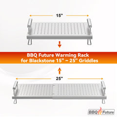 BBQ Future in use holding buns and vegetables to keep food warm and ready