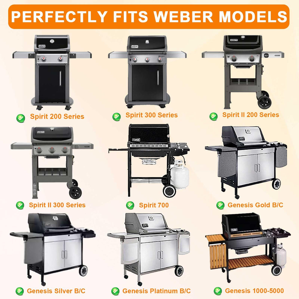 BBQ Future griddle installed in Weber grill showing seamless fit