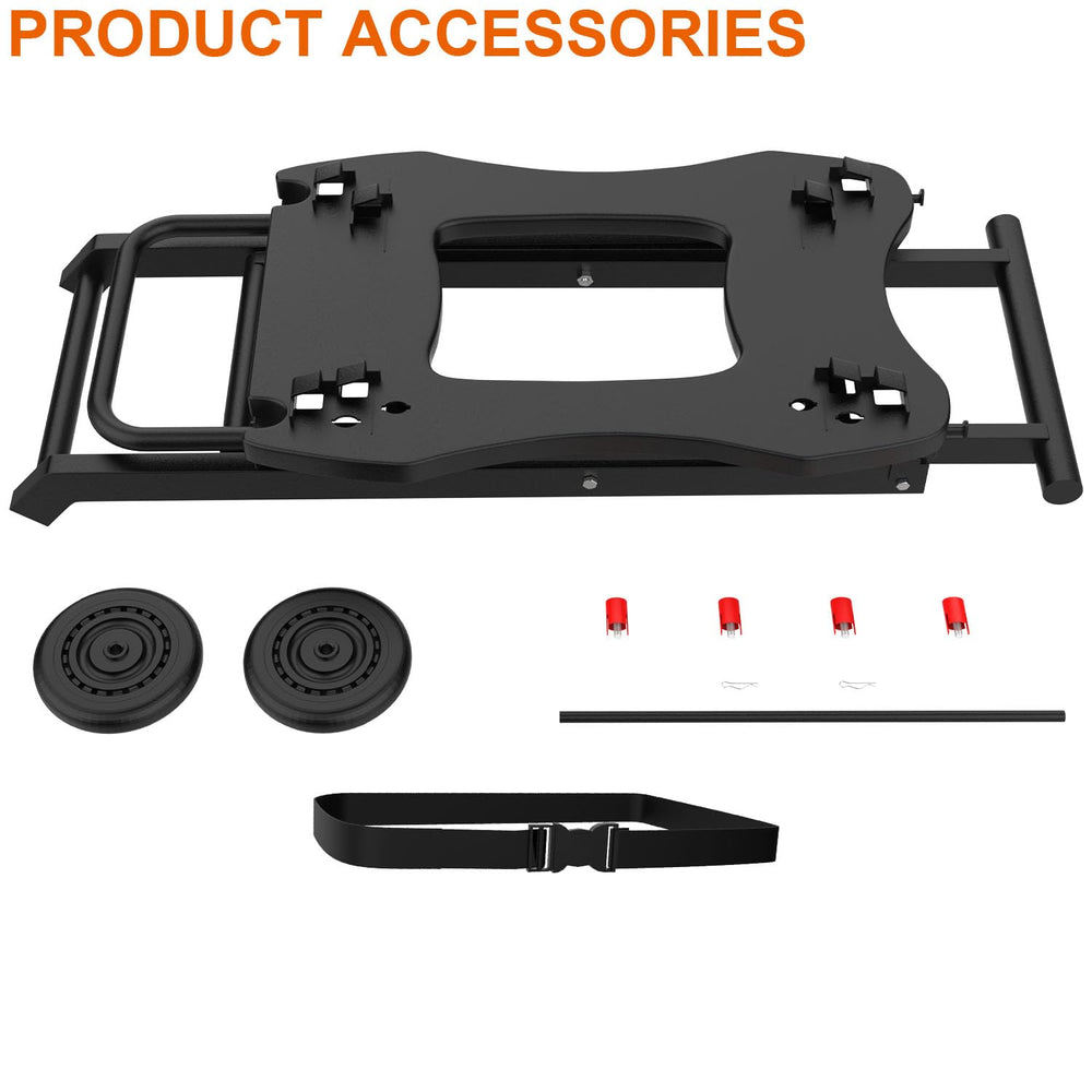 BBQ Future café-style outdoor camping setup showing portable cart enhancing cook experience