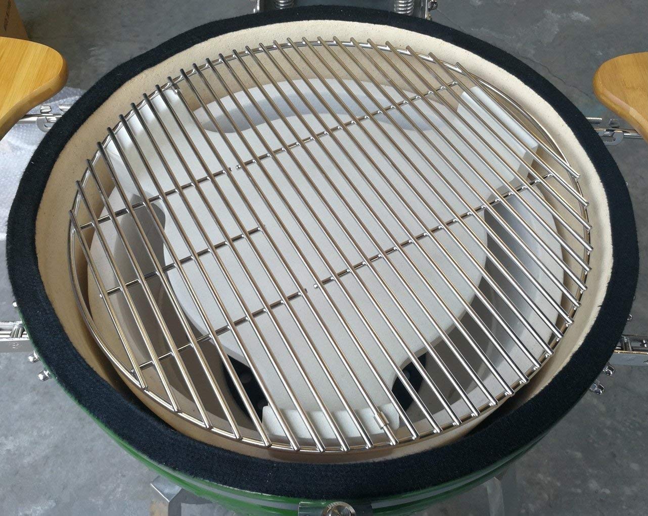 BBQ Future packaging and safety label showing tested ceramic standards