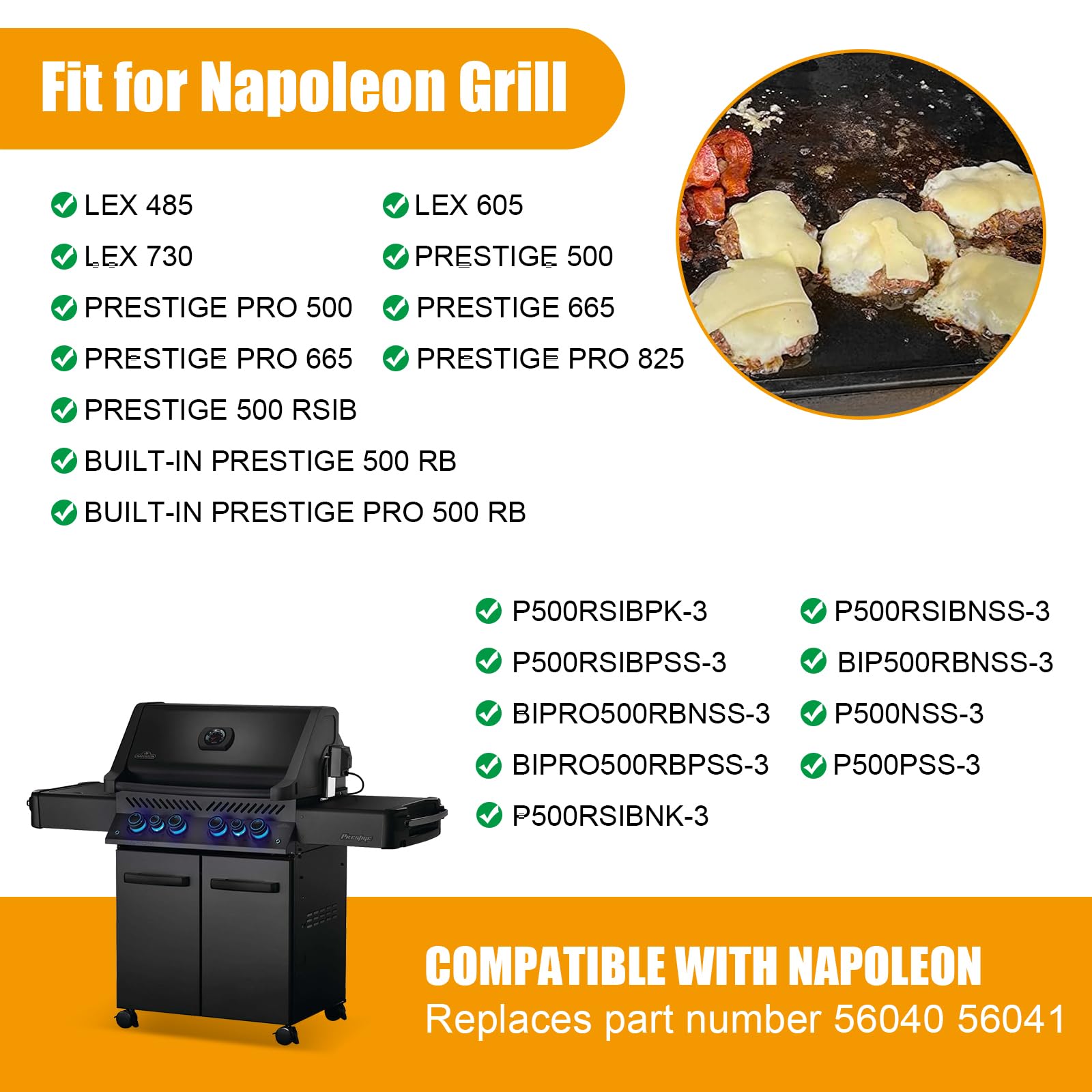 BBQ-PLUS griddle cooking eggs and shrimp outdoors for versatile meal options