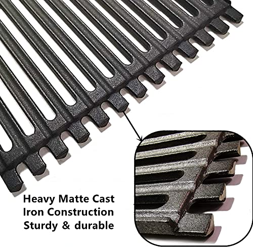 BBQ-PLUS close-up of cast-iron texture and sear ridges for better grill marks