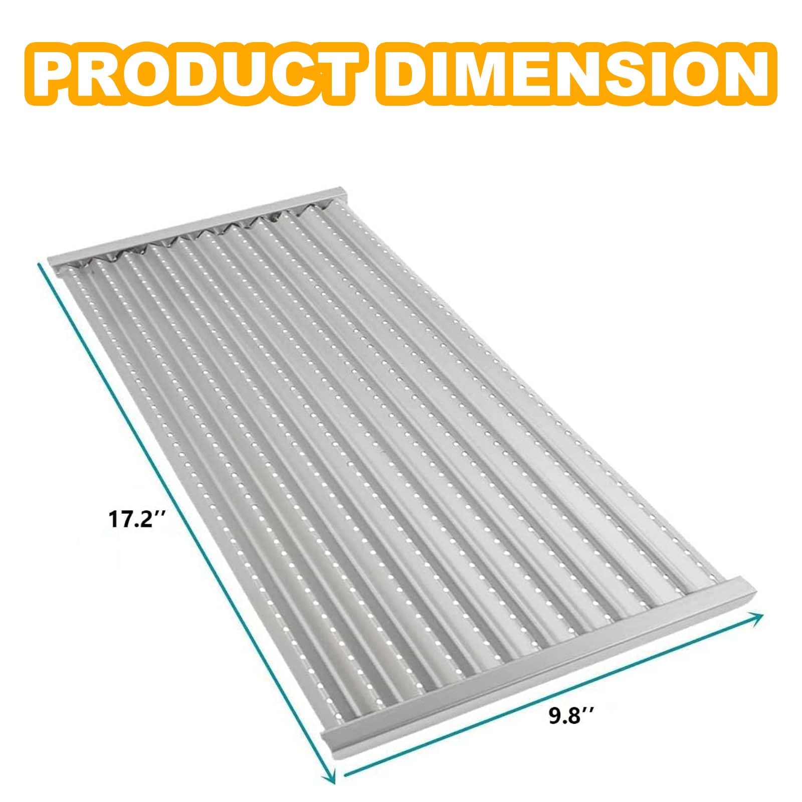 BBQ-PLUS close-up of perforations showing even heat distribution benefit