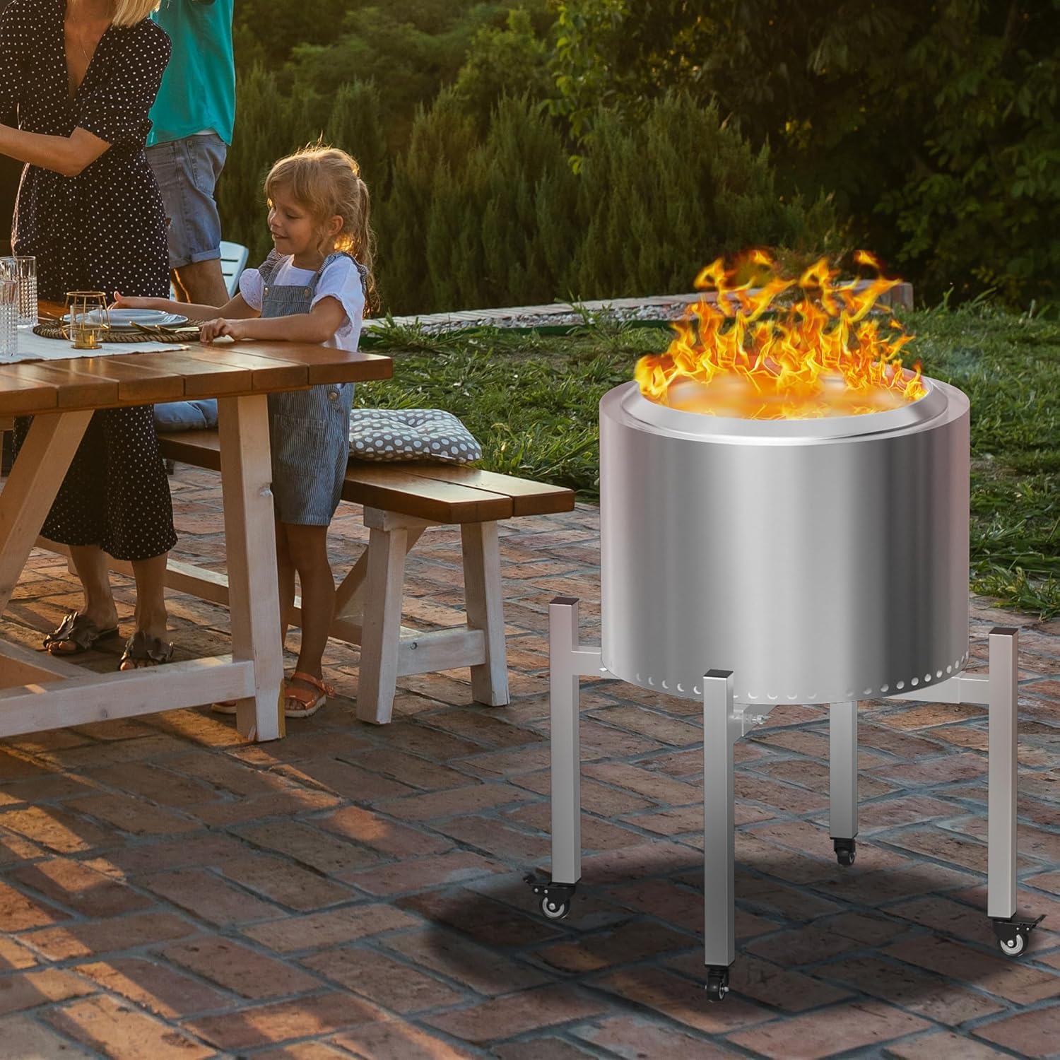 BBQ-PLUS collapsed for storage showing compact transport and packing benefit