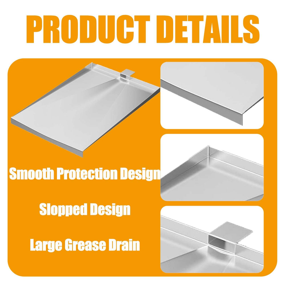 BBQ-PLUS installed in a Traeger grill demonstrating correct fit and improved grease control