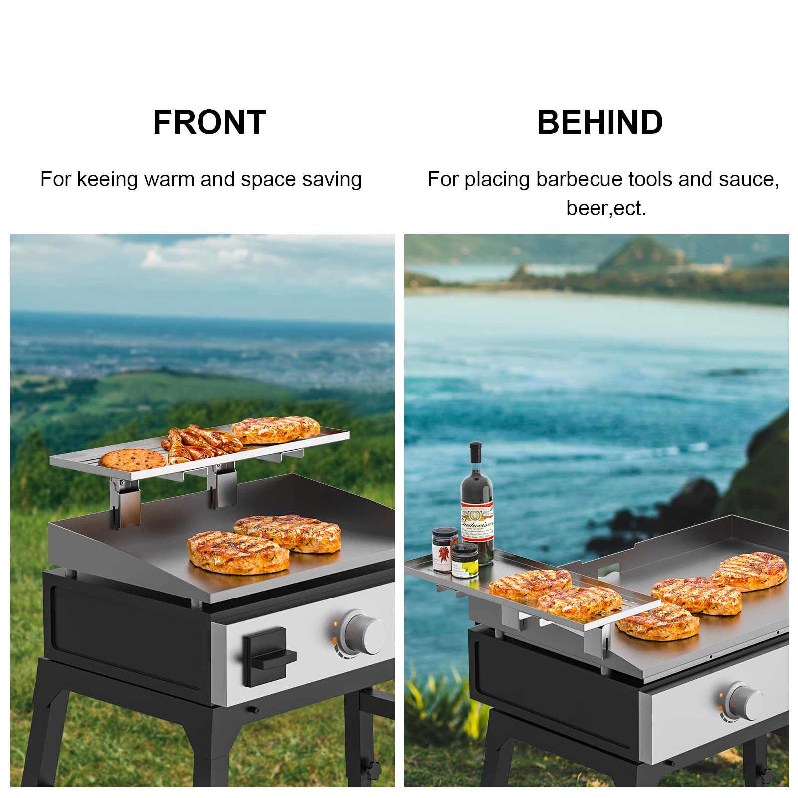 BBQ-PLUS packaging with screws showing simple installation hardware