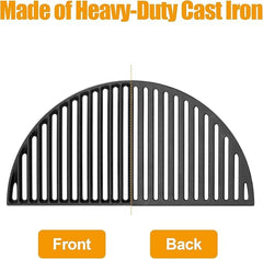BBQ-PLUS ribbed side detail creating grill marks and fat drainage