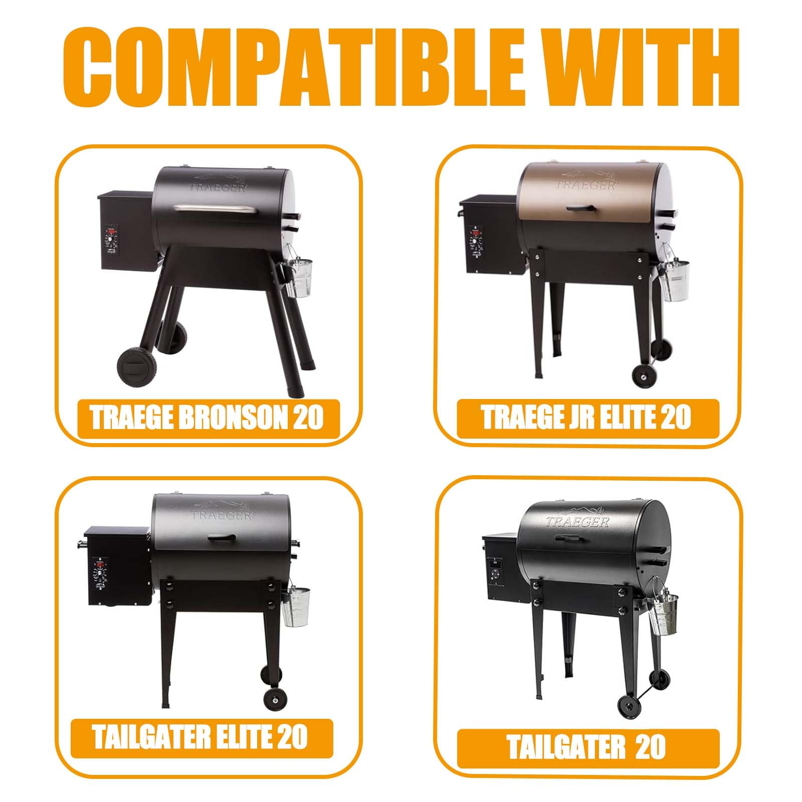 BBQ-PLUS next to a ruler showing 19.5-inch length for accurate fit confirmation
