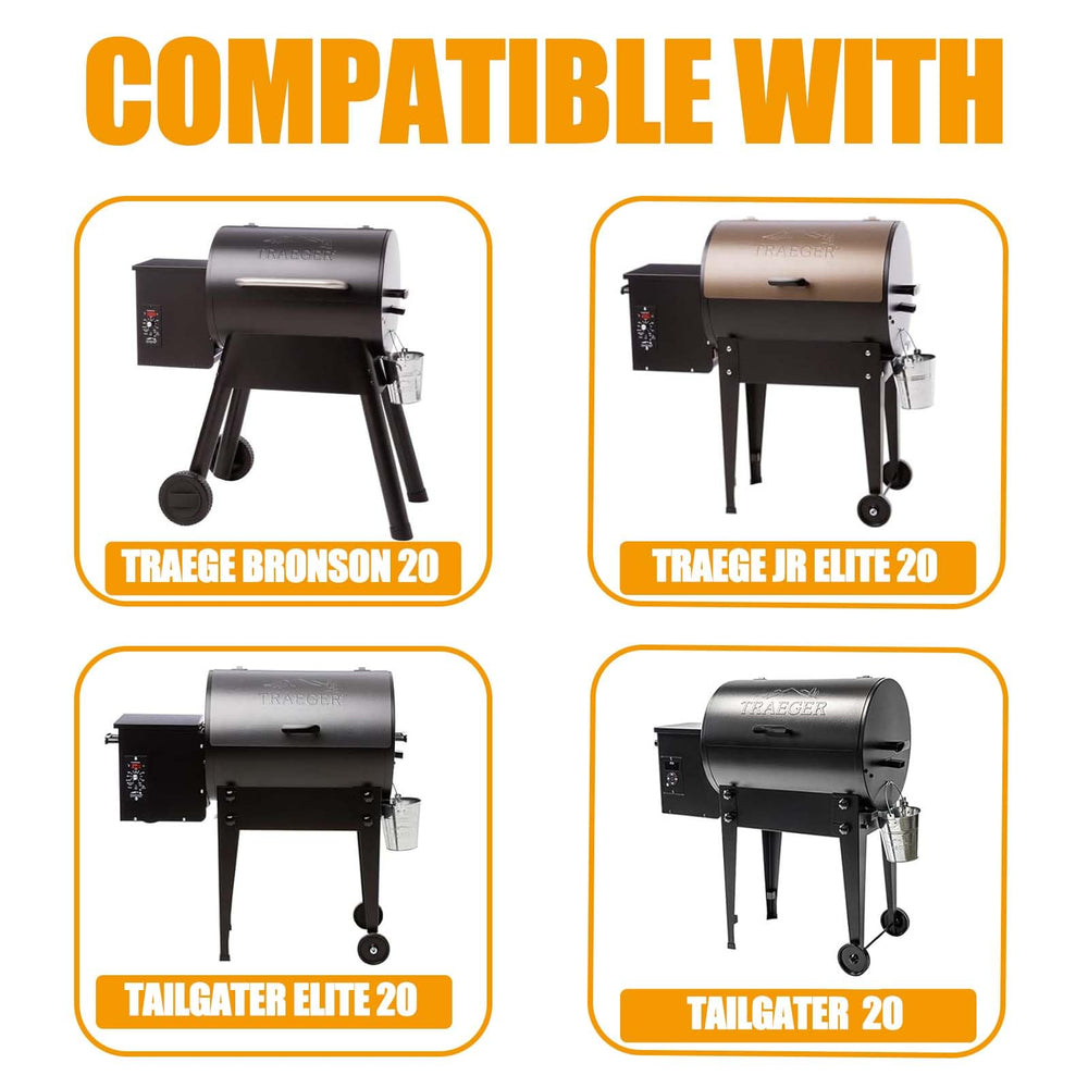 BBQ-PLUS next to a ruler showing 19.5-inch length for accurate fit confirmation