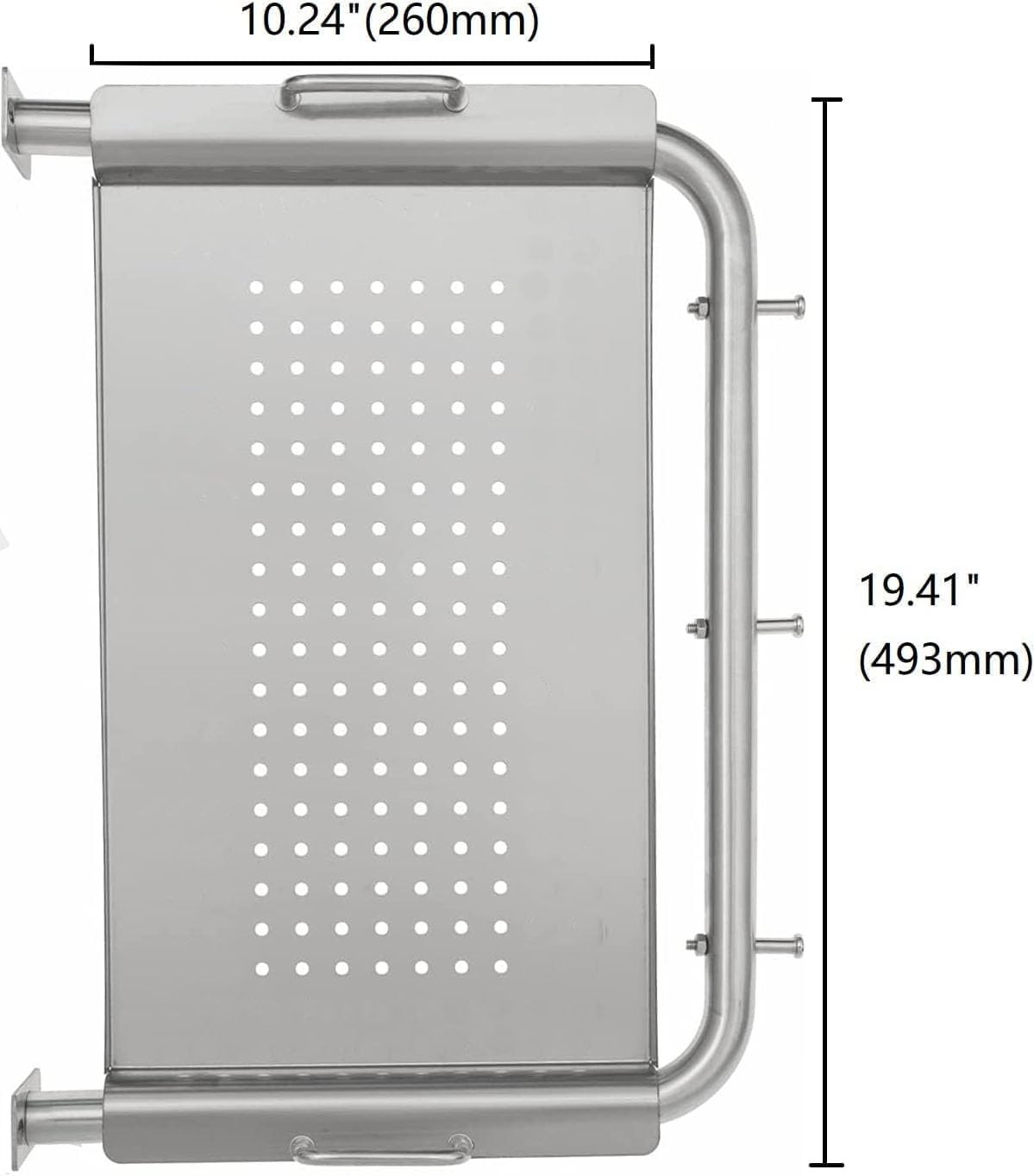 BBQ-PLUS close-up of stainless steel finish highlighting corrosion resistance