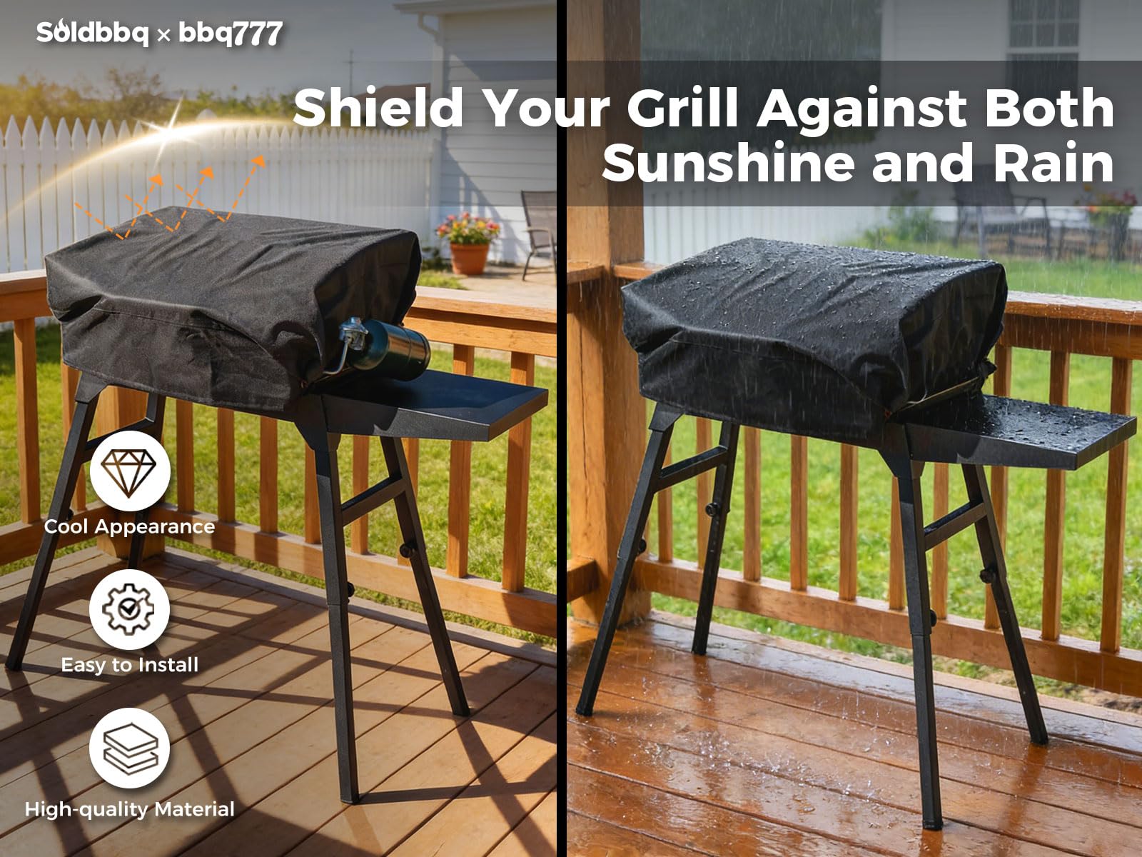 bbq777 carry bag holding griddle for easy transport benefit