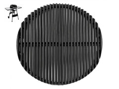 bbq777 front view of 17.5 inch Char-Broil grate showing full cooking surface and fit
