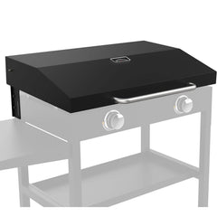 bbq777 hinged lid front view showing full coverage and protection benefits