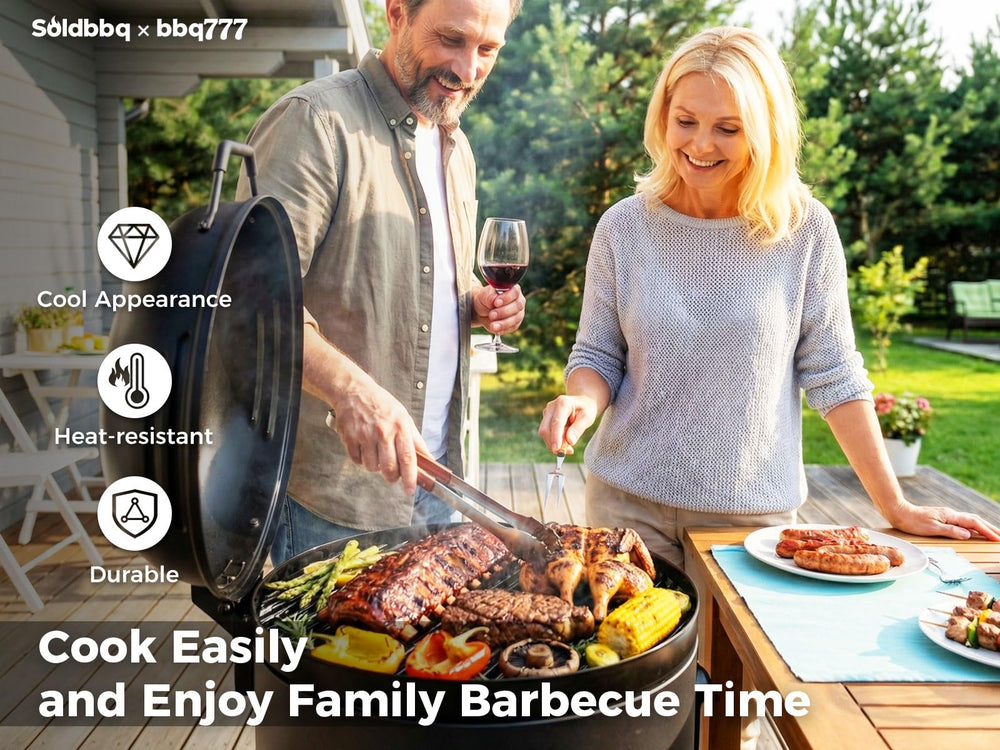 bbq777 edge detail demonstrating snug fit and stable support