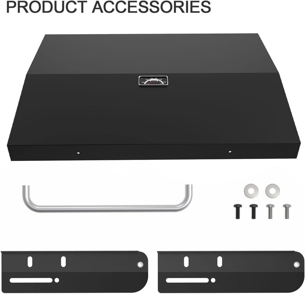 bbq777 side profile showing mounting bracket and secure installation benefit