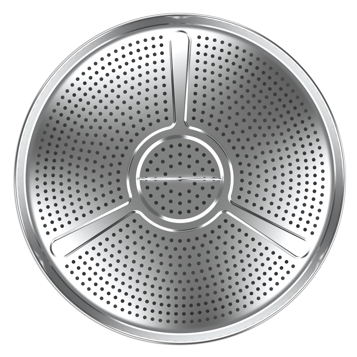 BBQCuker pellet adapter front view showing fit and sturdy construction benefits